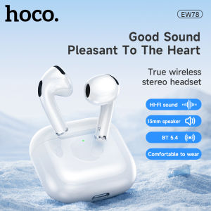 HOCO EW78 TWS True Wireless Headset Bluetooth Earphone BT5.4  Sports Stereo Headphones Super Long Battery Life support Sliding Tuning For All Smartphone Universal