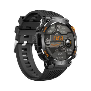 Rayvasi SmartWatch Pria IP 67 Anti Air Jam Pintar Layar Terang 1.46HD Mode Multi-Olahraga Fitness Tracker