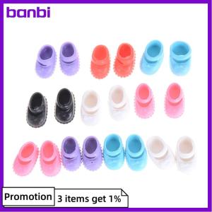 banbi 5Pairs 12cm Doll Shoes Accessories Kelly Doll Confused Doll Shoes Kids Gift Toy
