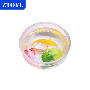 [COD] ZTOYL 1pcs dollhouse จำลองขนาดเล็ก KOI goldfish Bowl DIY อุปกรณ์เสริมของเล่น