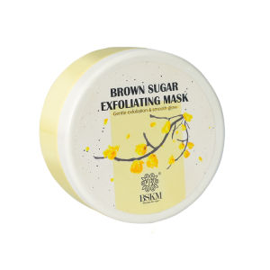 BSKM 300g Facial Exfoliating Gel Body Scrub Peeling Deep Cleansing Remove Dead Skin Blackhead Yellow Sugar
