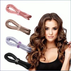 เครื่องม้วนผม นุ่มนวลและไม่ร้อน แท่งผมบาง ไม่ทําให้ผมเสีย คลื่น ยั่งยืน การเข้ารหัส มัลติฟังก์ชั่น