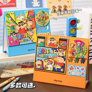 2026 Calendar Sanrio Kuromi Cartoon Desk Calendar Weekly Planner Desktop Decoration