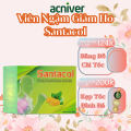 Viên Ngậm Hỗ Trợ Giảm Ho Giảm Đau Họng Do Viêm Họng & Viêm Phế Quản Santacol Hộp 24 Viên. 