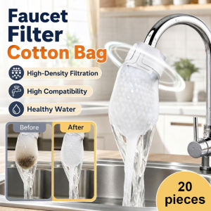 Faucet Filter Cotton Bag For Kitchen Sink/Reusable Tap Filter Mesh Bag/Water Purifier For Home/Removable And Easy To Install/Daily Use
