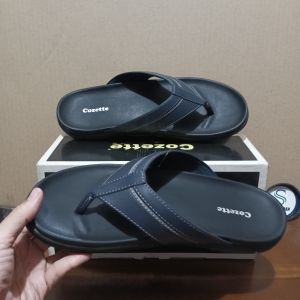 SANDAL JEPIT PRIA KULIT MERK COZETTE