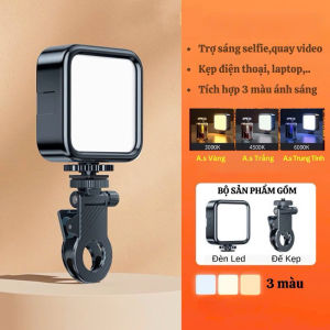 Đèn LED RGB Từ Tính Mini – Điều Chỉnh Nhiệt Độ Màu & Full RGB Pin 2000mAh Lý Tưởng Cho Livestream & Vlog