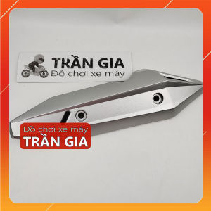 Ốp che pô xe Vario kiểu Thái/bạc năm 2018-2019-2020-2021-2022-2023-2024-2025 bản 125 150 che bô ống xả