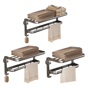 Practical Suction Cup Towel Rack Without Drilling Need Strong Adhesive Bathroom Kitchen Wall Mount Space Saving Designs