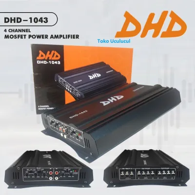 POWER 4CH DHD 1043 BLACK
