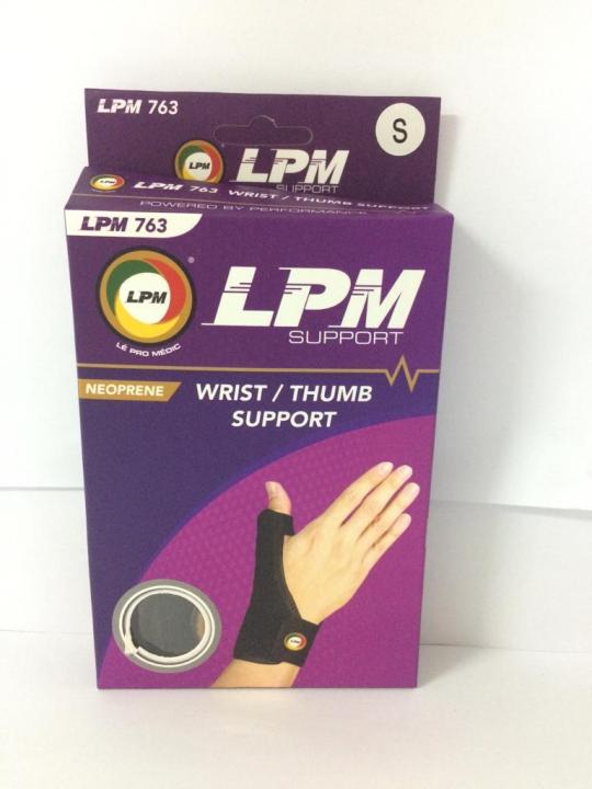 LPM 763 NEOPRENE WRIST/TUMB SUPPORT Lazada