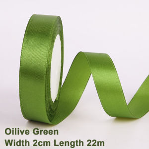 (22M) 2cm Satin Ribbon Reben Ribbon Bunga Gift Wrapping Festival Valentines Day DIY Crafts 缎带丝带 礼物