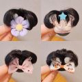 ENJOYIT Funny Baby Girl Hair Clip Cute Headdress Kids Wig Hairpin Headwear Summer Flower Bow Hair Clip Newborn. 