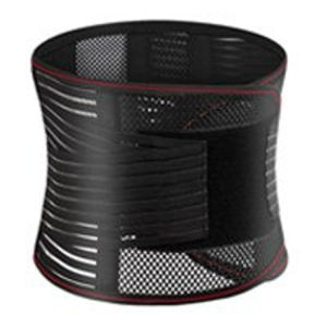 Hot-Pressed Breathable Waist Support Belt Anti-Skid Lumbar Support Mesh Back Brace For Men Women