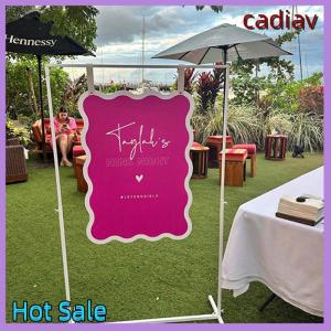 cadiav Hot Party Banner Leather Lanyard Wedding Sign Hanging Strap Event Display Sign Hanging Belt