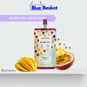 Gel Năng Lượng Lecka Ultra Gel 102G Cho Chạy Bộ Đạp Xe Thể Thao Cự Ly Dài Vị Xoài Chanh Dây