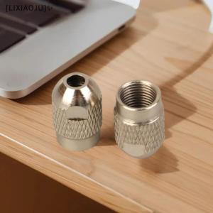 [LIXIAOJU] 5 10Pcs Stainless Steel M7 M8 Nuts Pitch 0.75mm Drill Chucks Collet Bits Shank Screws Replacement For Rotary Tool