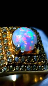 Cincin Perak Batu Kalimaya Milky Asli Banten Top Jarong