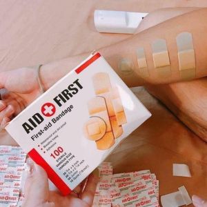 Hộp 100 miếng dán urgomiếng dán vết thương tuyệt trùng Phukienprocare