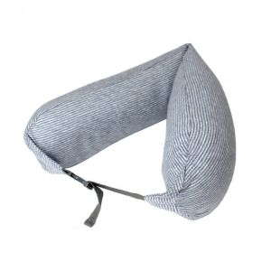 Muji u-shaped neck pillows protection neck pillow plane travel good nap particle u-shaped pillow