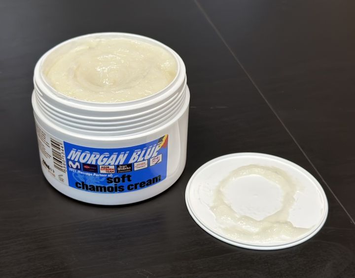 ครีมทาก้น ลดการเสียดสี สำหรับผู้ชาย morgan blue soft chamois cream