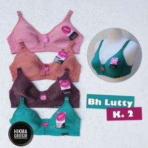 LUTTY KANCING DUA| bra sport lutty berkualitas | pakaian dalam | bra sport
