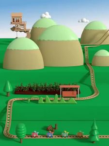 Inertial Toy Car Press Forward Mode Face-changing Train with Whistle ABS Material Fall-resistant Cartoon Car Gift for Kids