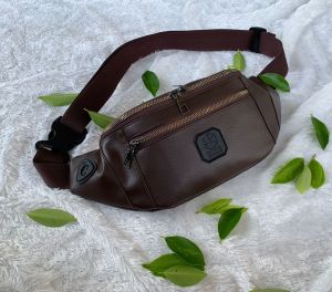 TAS SELEMPANG MURAH COKLAT ANTI AIR