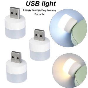 TI9P Portable Energy Saving LED Lamp Night Light Pocket Card Lamp Mini USB Light Ultra Low Power