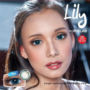 Softlens Lily by IrisLab BIG EYES 16mm FREE LENSCASE NORMAL  Softlens Soflens