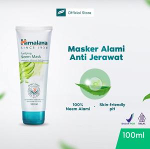 Himalaya Purifying Neem Mask 100ml - Himalaya Masker Wajah Untuk Jerawat