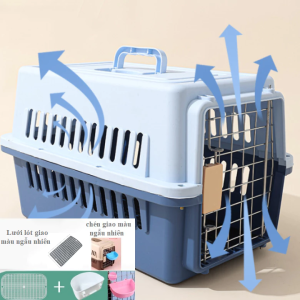 Lồng vận chuyển Chó Mèo đường hàng không tàu xe Taotaopets (mẫu mới) - Hara Pet Store