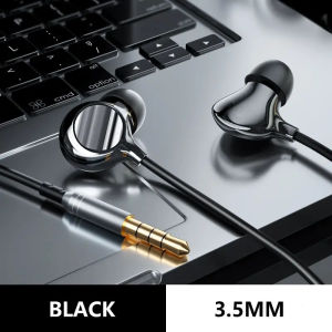 USB Type C ceramic wired earphones for iPhone 15 Pro Max Samsung Xiaomi Huawei 3.5mm HiFi stereo sport music with microphone
