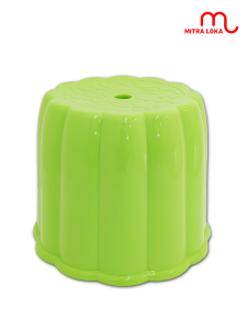 Mitra Loka Kursi Plastik Model Labu KML 3017 Golden Sunkist Serbaguna