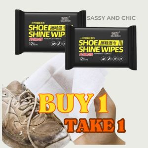 Premium White Shoe Clean Quick Wipe - Buy 1 Take 1 - Sneakers Shoes Cleaning Care Product - Footwear Comfort
