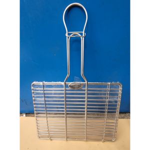 Vỉ nướng kẹp dạng vuông Inox cao cấp PHÚC HƯNG PHÁT LOẠI KHÍT 1.CM . Chống rỉ sét chống gỉ loại siêudày Size 30Cmx30cm 30cmx35cm
