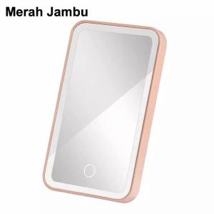 🇮🇩SEAMETAL Cermin Make Up Dynamic Led Mobil Sunvisor Mirror Sun Visor Cermin Mobil Kaca Dandan Spion