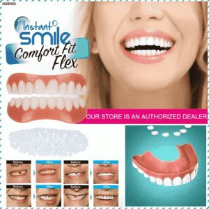✨【Ready Stock】SorriBem Perfect Smile Dentures/Denture Veneers for Men and Women/Snap-on dentures/Perfect Smile Veneers Jaw Makeup Teeth Straightening