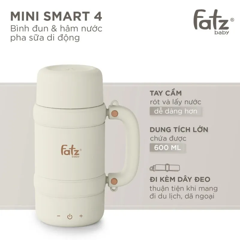 Bình đun và hâm nước pha sữa di động Mini Smart 4 – FB3623FD:5866