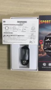 (HD1)Mens Outdoor Sports Watch: Waterproof Bluetooth Calling GPS Positioning Multiple Exercise Modes Pedometer Health Monitor Smartwatch.  Jam Tangan Sukan Luar Lelaki Kalis Air Panggilan Bluetooth GPS Kedudukan Pelbagai Mod Senaman Pedometer Pemant