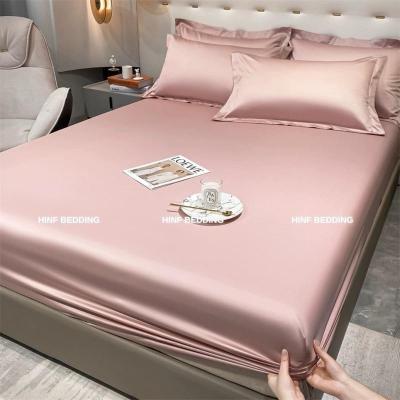 Set ga gối bo chun phi lụa mềm mịn mát nhẹ dịu màu sắc nhã nhặn ( có bán tách lẻ ga và gối)