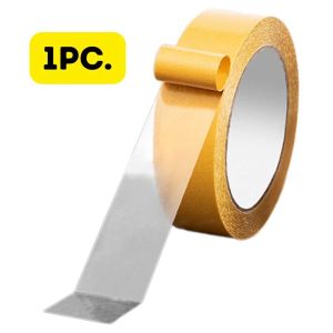 5M Mesh Heavy Duty Strong Sticky Double Sided Mesh Tape Durable Adhesive Transparent High Viscosity