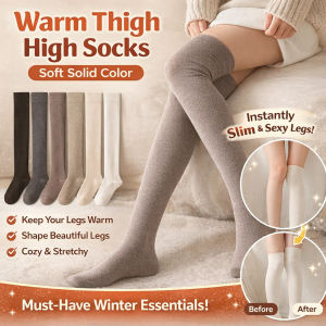 Warm Over Knee Socks Thigh High Socks Japanese Style Instant Comic Legs Womens Fashion Long Winter Socks