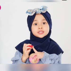 Kerudung Bayi 0 3 bulan / hijab pita KELINCI / Hijab Anak Perempuan