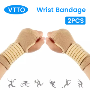 VTTO 2 Chiếc Băng Quấn Cổ Tay Co Giãn Điều Chỉnh Được Hỗ Trợ Thể Thao Viêm Khớp Ban Nhạc Vành Đai Phụ Kiện Nẹp Tay Ống Cổ Tay Ngoài Trời