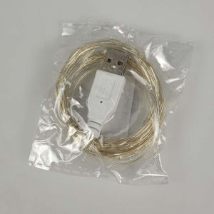 Lampu Hias String Lights Waterproof USB Power 50 LED 5 Meter