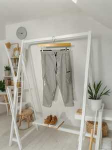Celana Cargo Pria Oversize 2025 Korean Style Casual Loose Pant Panjang Gombrong