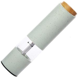 Automatic Salt Peppers Mill Operated Adjustable Grindings Size Spill Proof Design Easy Refills Color Collection