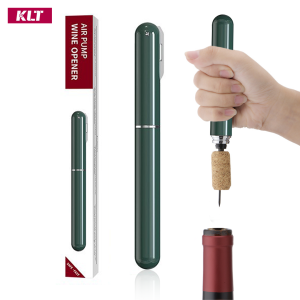 CLITON Air Pump Wine Bottle Opener Safe Portable Stainless Steel Pin Cork Remover Air Pressure Corkscrew Kitchen Bar Accessories