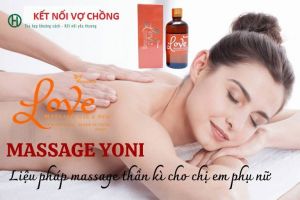 Dầu Massage Yoni Tăng Cảm Giác Yêu Tự Nhiên Cho Cặp Đôi Vợ Chồng - Bôi Trơn Mát Xa Toàn Thân